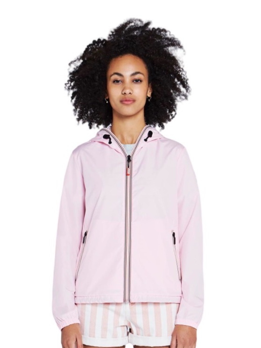 Hunter Women's Original Shell Waterproof Packable Jacket - Candy Floss Pink, S